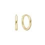 Avilé Jewelry Small Hoops Kolczyki Pozłacany srebrny AJ-B1-12-GP