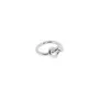 Jane Kønig Big Tied Heart Ring Pierścionek Srebrny BTHR-AW25-S