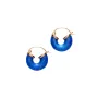 ANNI LU Petit Swell Hoops Kolczyki Mosiądz pozłacany 231-30-58-