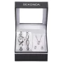 Sekonda gift set for women 2807G, który zawiera Zegarek, Bransoletka, Naszyjnik, Kolczyki dla Kobieta