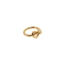 Jane Kønig Big Tied Heart Ring Pierścionek Pozłacany srebrny BTHR-AW25-G