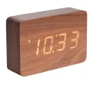 Karlsson Alarm Clock Square Budzik KA5653DW