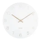 Karlsson Charm Engraved Numbers Wall Clock S Zegar ścienny KA5788WH