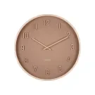 Karlsson Nervadura soft brown Zegar ścienny KA6117BR