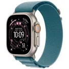 Apple Watch Ultra 3 GPS + Cellular 49mm Natural Titanium Light Blue Alpine Loop Medium MEWM4